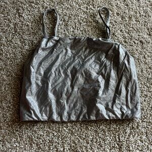 SKIMS Fits Everybody Strappy Back Cami in Silver